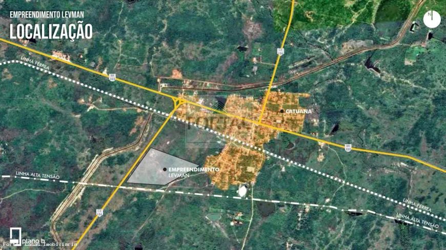 Terreno para Venda em Caucaia, Catuana