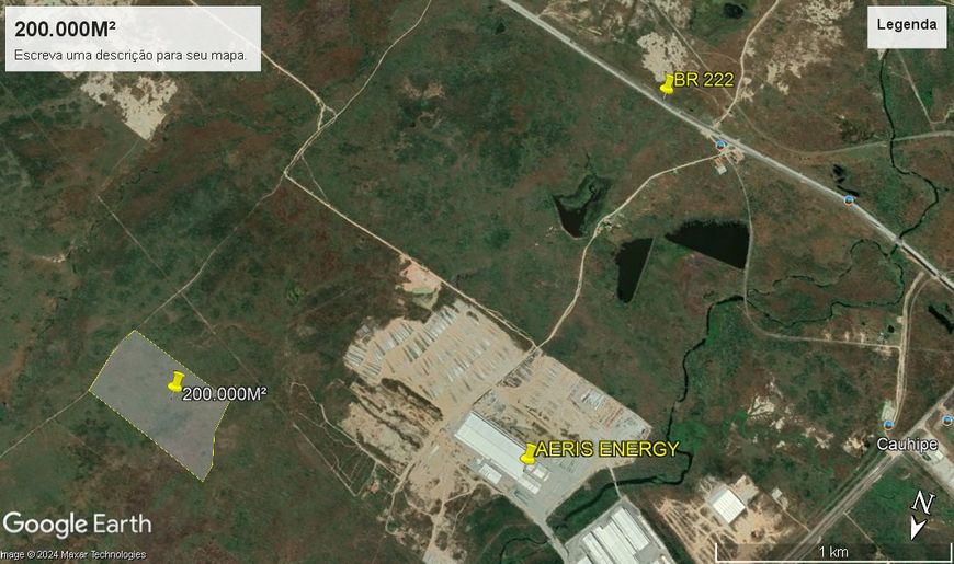 TERRENO VENDA-200.000M² -R$600.000,00 CE 421 - CATUANA- CAUCAIA-CE.