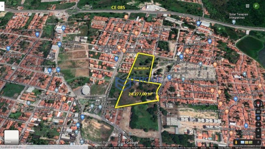 Terreno à venda, 24277 m² por R$ 15.000.000,00 - Centro - Caucaia/CE