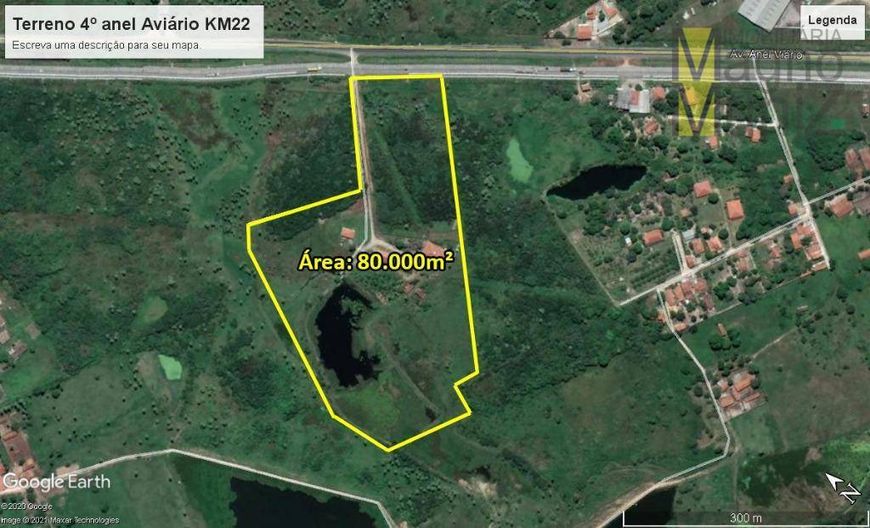 Terreno à venda, 80000 m² por R$ 10.500.000,00 - Urucutuba (Jurema) - Caucaia/CE
