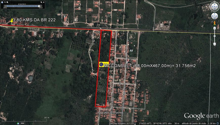 excelente Terreno para venda tem 31900 metros quadrados em Genipabu - Caucaia - CE