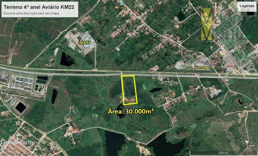 Perfeito para Investimento - Excelente Terreno à venda com 30.000 m² por R$ 4.500.000 - Caucaia - Ca