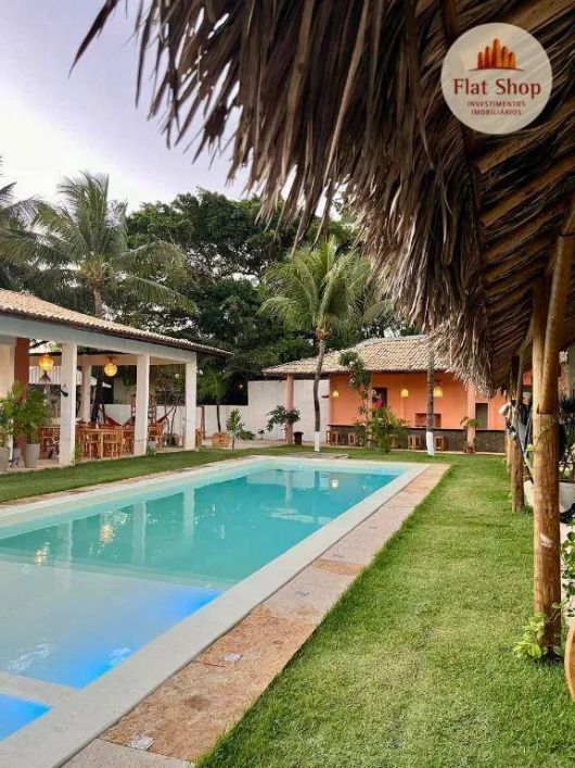 Pousada com 8 dormitórios à venda, 429 m² por R$ 4.500.000,00 - Cumbuco - Caucaia/CE