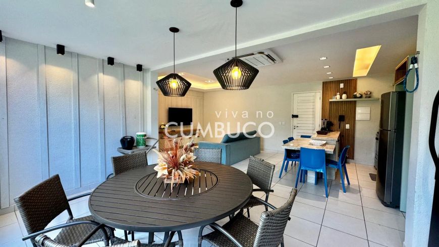 Apartamento com 3 dormitórios à venda, 99 m² por R$ 1.180.000,00 - Cumbuco - Caucaia/CE