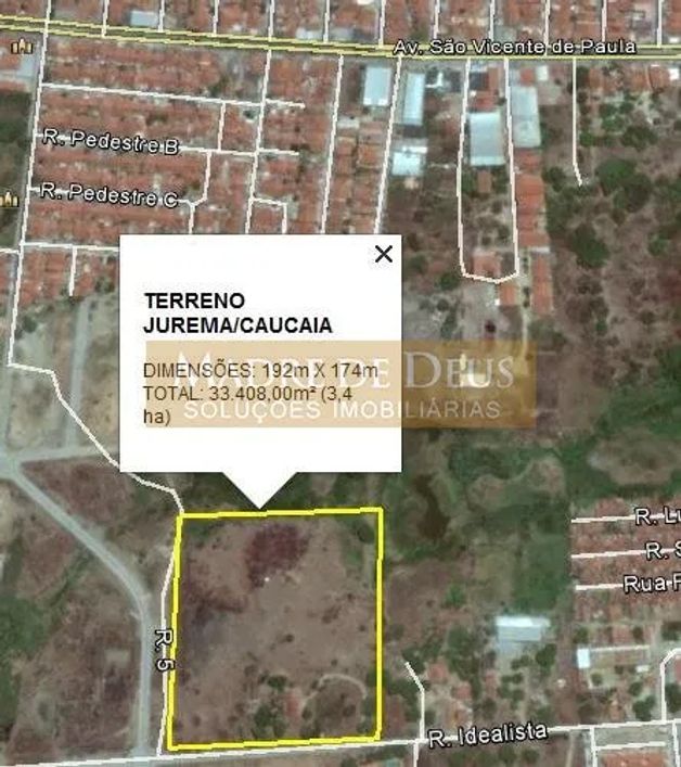 Terreno na Caucaia com 33.400 M²