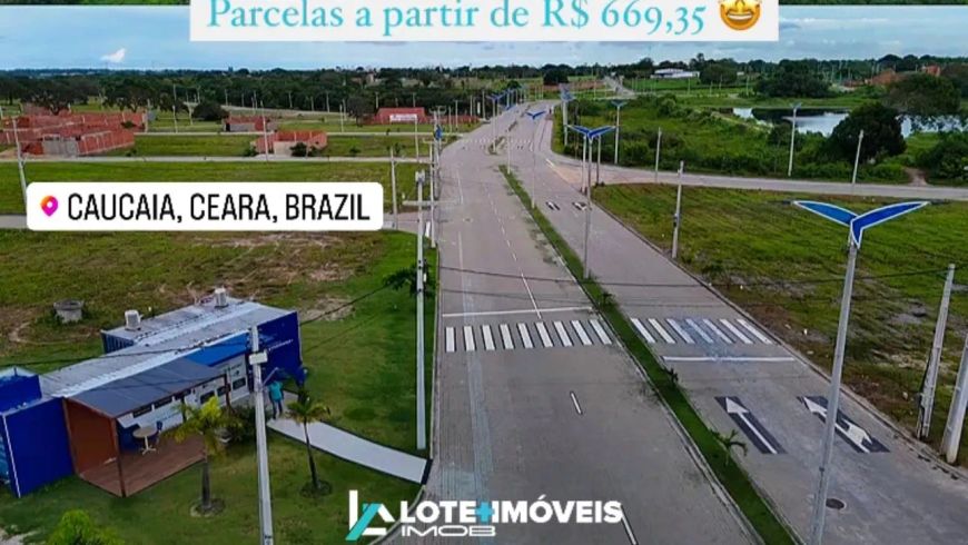 Lotes 10x25 em Caucaia com Infraestrutura Completa e Pronto Para Construir
