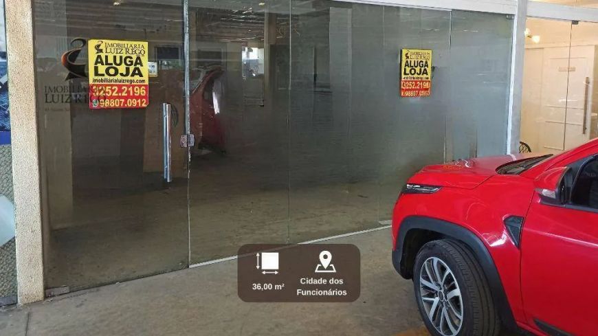 Aluga loja no Bairro Cidade dos Funcionários no estacionamento do Supermercado Cometa