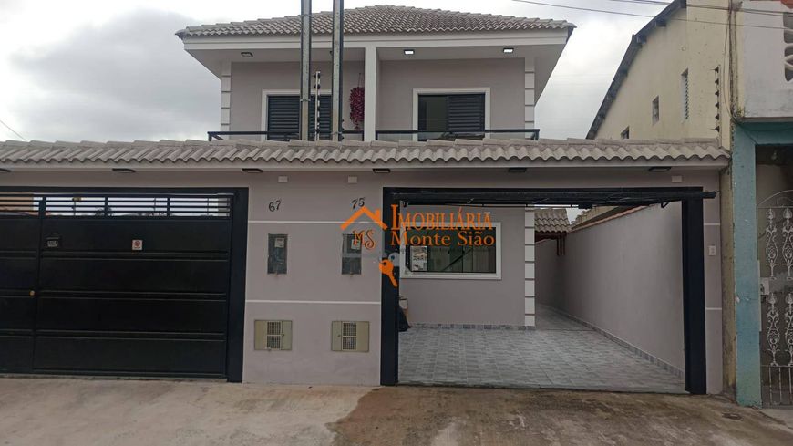 Sobrado com 2 dormitórios à venda, 100 m² por R$ 495.000,00 - Parque Residencial Scaffid - Itaquaque