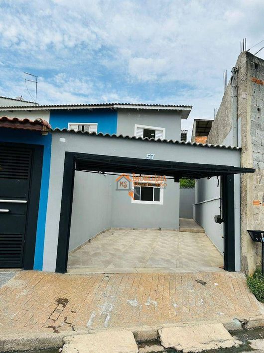 Sobrado com 2 dormitórios à venda, 90 m² por R$ 350.000,00 - Jardim Rio Negro - Itaquaquecetuba/SP
