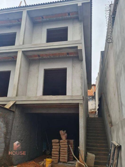 Sobrado com 3 dormitórios à venda, 130 m² por R$ 640.000 - Parque Residencial Scaffibi - Itaquaquece