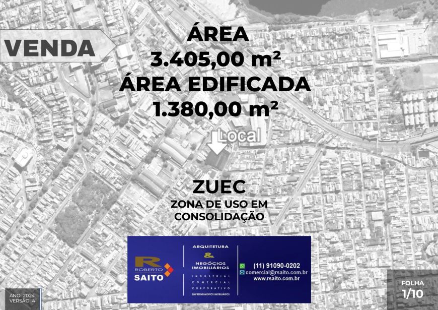 Excelente Galpão para venda 1380 m² em Itaquaquecetuba - SP