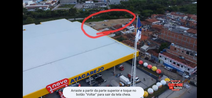 Área vizinhá ao Novo Atacarejo Caruaru com 5.376 m² Rua Cap. Cardim acesso Calçado