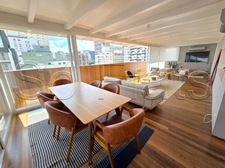 Residencial Pamplona, apto disponível para locação contendo 204m², 2 dormitórios e 1 vaga.