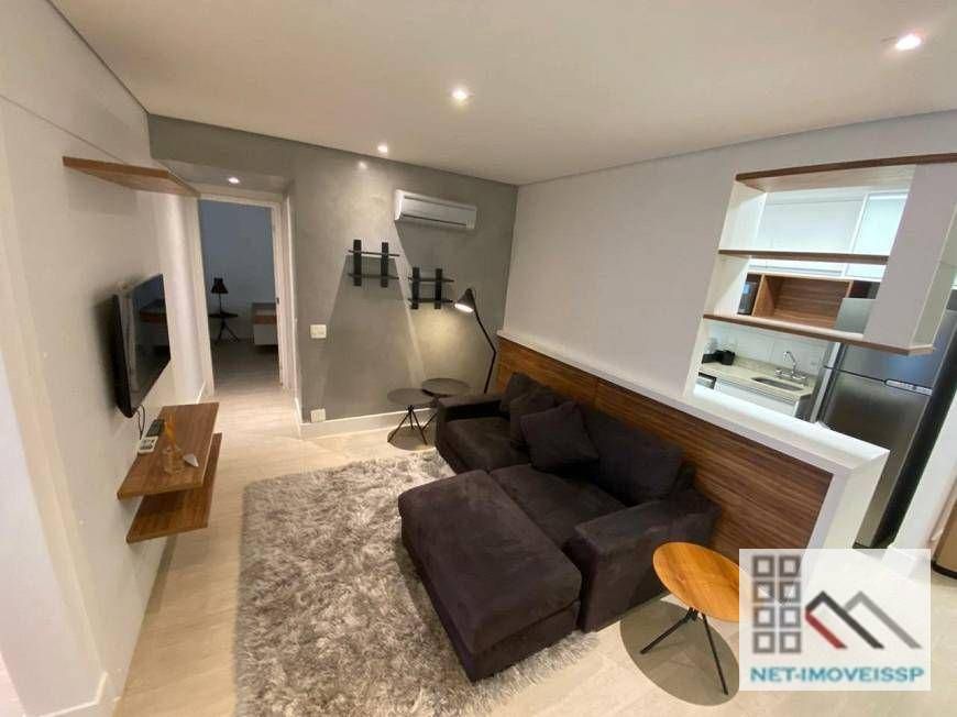 APARTAMENTO 1 DORMITÓRIO (54m²), 1 SUÍTE, 1 VAGA, TERRAÇO, MOBILIADO. NA JUSCELINO E AO LADO SHOPPIN
