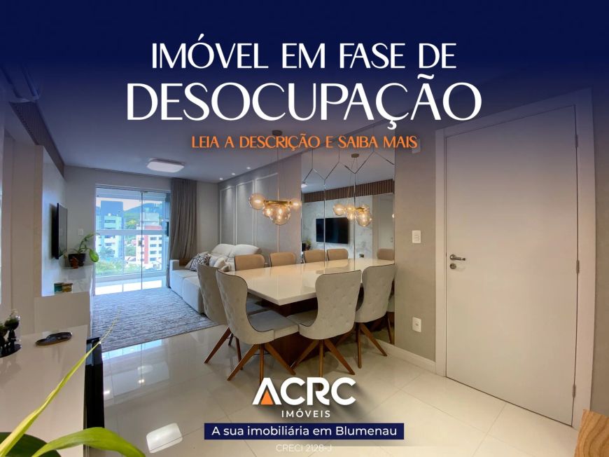ACRC Imóveis - AP08964 - Apartamento para Locação no Bairro Água Verde.
