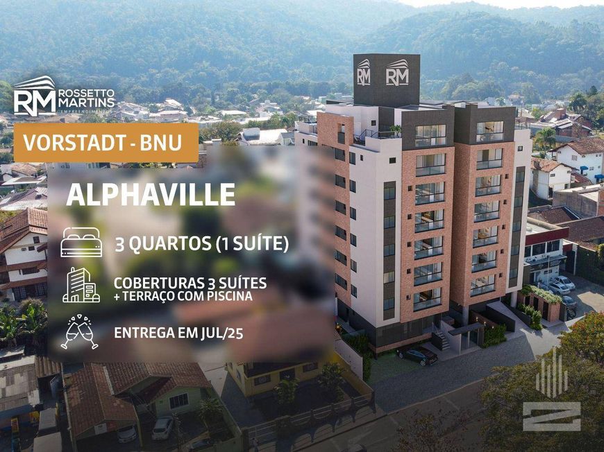 Alphaville - Construtora Rosetto Martins - Apartamento a venda 3 Dormitórios no bairro Vorstardt em
