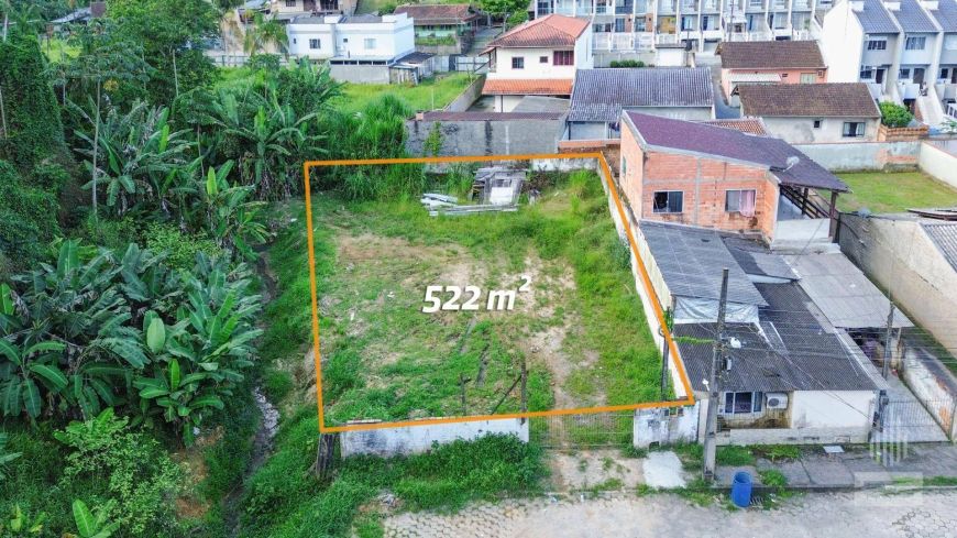 Excelente Terreno à Venda com 522m² no bairro Fortaleza em Blumenau