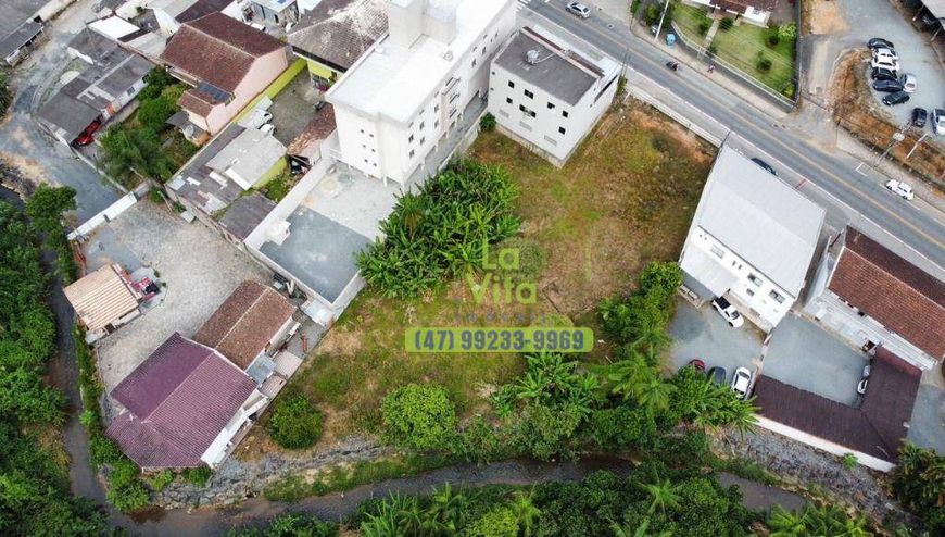 Terreno a Venda com 1.614m² em excelente Corredor de Serviços, Bairro Fortaleza - Blumenau SC | La V