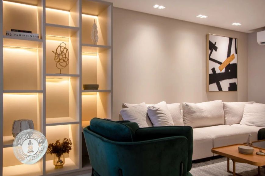 Apartamento Alto Padrão 100% mobiliado no Bairro Ponta Aguda