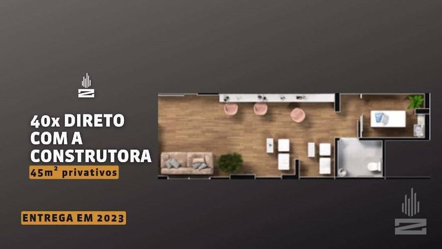 Sala comercial à venda com 41m² no bairro Victor Konder em Blumenau