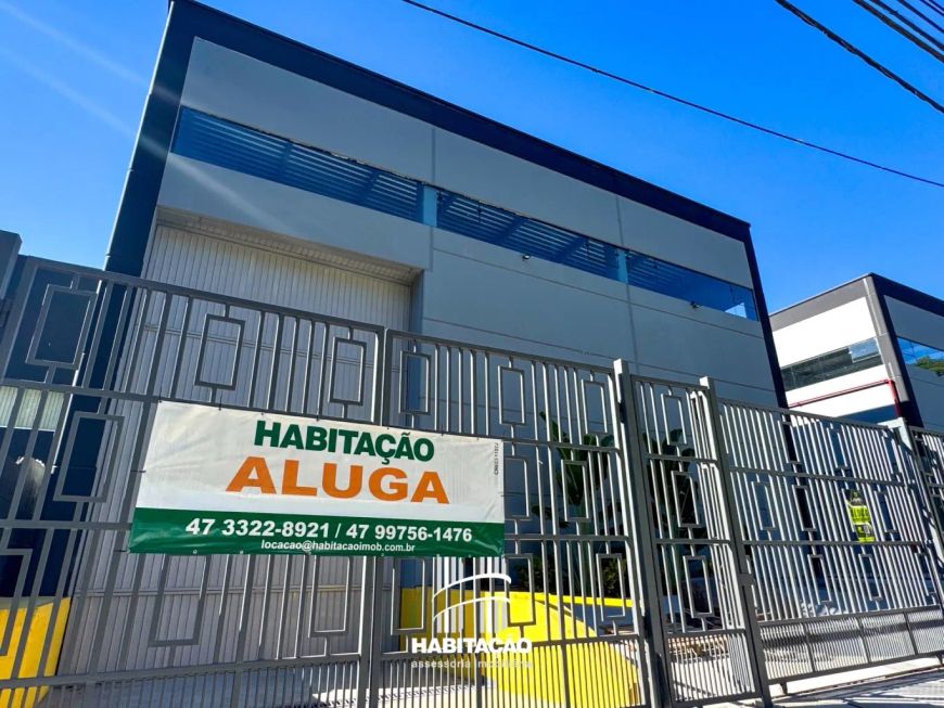 Galpão Comercial Novo – Estrutura Completa
