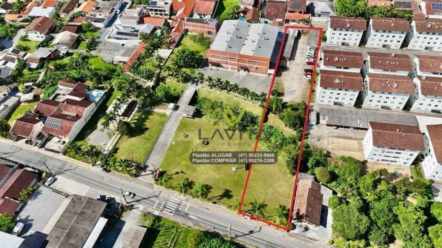Terreno Comercial e Residencial á Venda com 2.417m² - Bairro Valparaiso (Garcia) Blumenau SC | La Vi