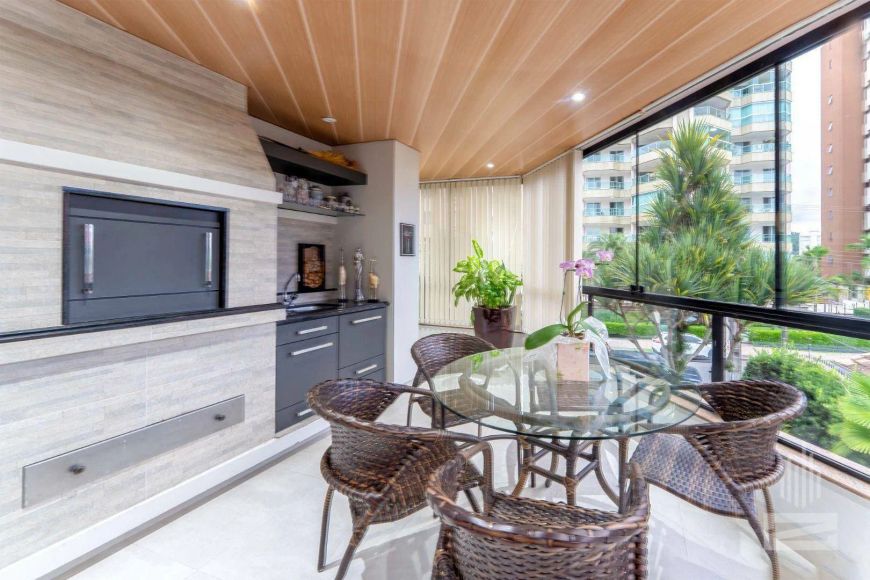 Apartamento com 3 suítes e terraço, 253 m² por R$ 1.230.000 - Ponta Aguda - Blumenau/SC