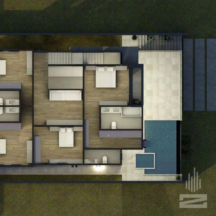 Casa Alto Padrão na Planta com 450m2, à Venda no Condominio Golden Park em Blumenau