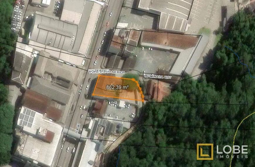 Terreno à venda, 862m² por R$ 5.500.000 - Vorstadt - Blumenau/SC