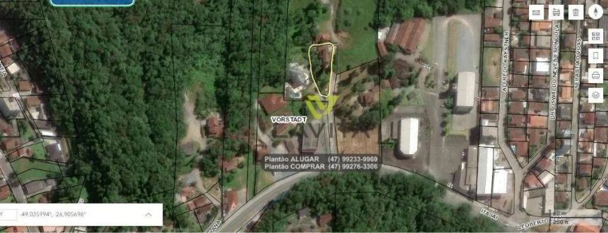 Terreno à venda, 956 m² por R$ 800.000,00 - Vorstadt - Blumenau/SC