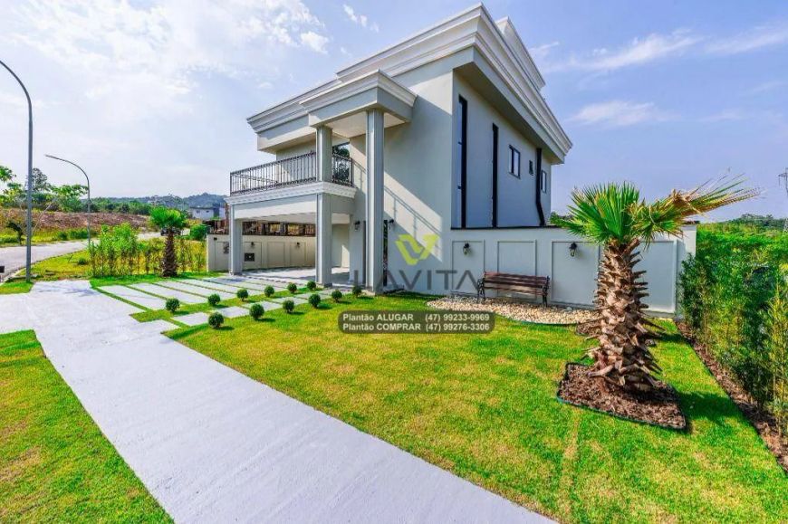 Casa CONDOMÍNIO FECHADO - VENDA - 100% Mobiliada, com 3 suítes, à venda, 266 m² - Ponta Aguda - Blum