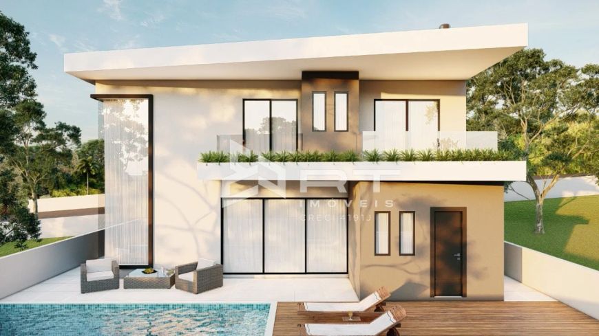 Belíssima casa em construção de alto padrão em um dos condomínios mais almejados de Blumenau. Venha