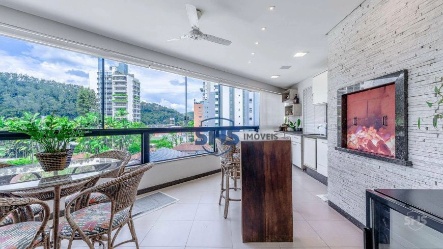 Apartamento com 4 dormitórios à venda, 234 m² por R$ 1.200.000,00 - Ponta Aguda - Blumenau/SC