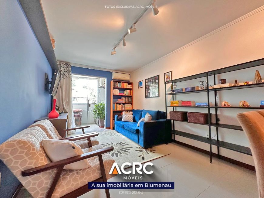Apartamento com 02 dormitórios para venda em Blumenau no Bairro Vila Nova| ACRC Imóveis