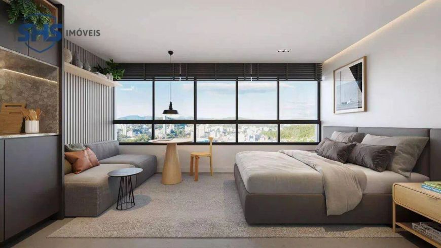 Apartamento com 1 dormitório à venda, 27 m² por R$ 320.000,00 - Velha - Blumenau/SC