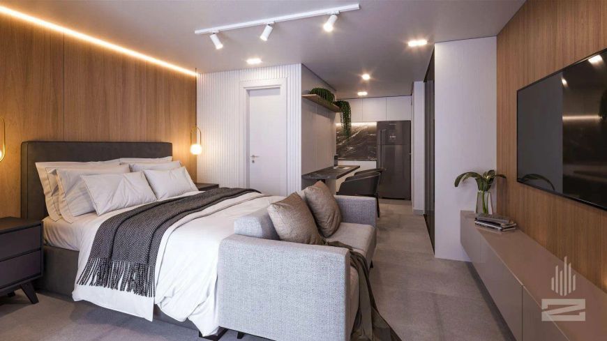 Liv - Construtora Aqua - Loft à Venda com 1 Dormitório e 23,60m² no bairro Itoupava Seca em Blumenau