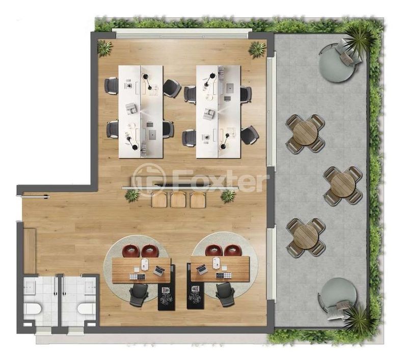 Sala / Conjunto Comercial à venda Avenida Inconfidência, Marechal Rondon - Canoas