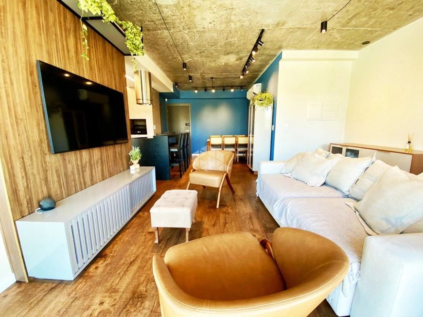 Apartamento semi mobiliado 83,50m² 3 dormitórios, 01 vaga, no bairro Centro em Canoas
