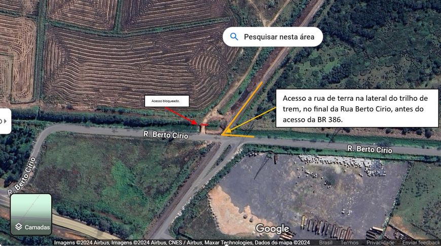 Lote/Terreno para venda com 302.580 metros quadrados em São Luis - Canoas - RS