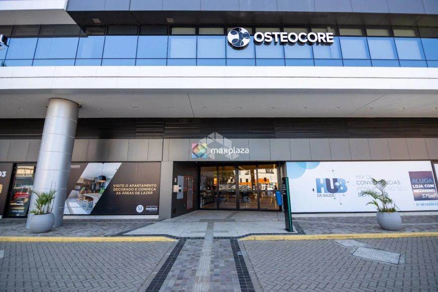 Sala de consultório mobiliada no condomínio Max Plaza em Canoas
