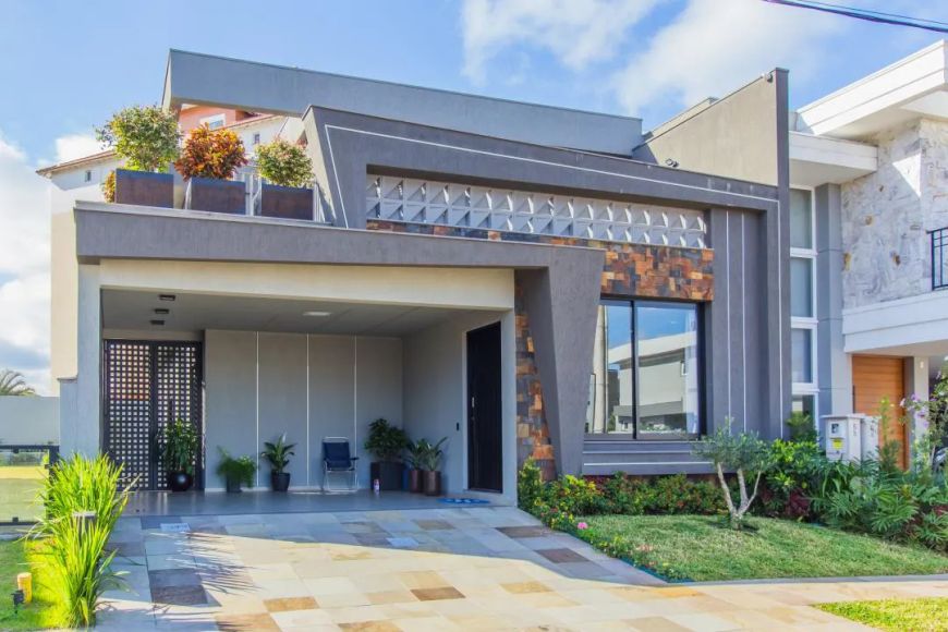 Casa em condomínio à venda em Canoas, Igara - 269m² - Com piscina, salão de festas e portaria 24h RE