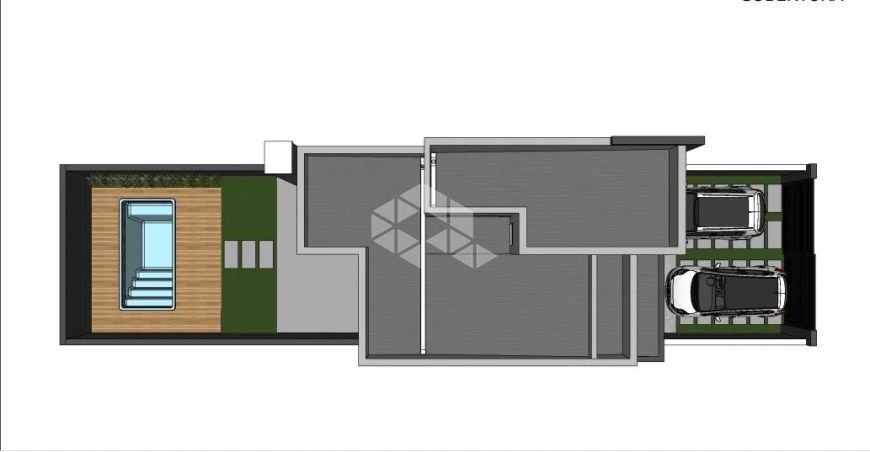 Casa em fase final da construção, com 3 dormitórios sendo 1 Suíte, cozinha, sala de jantar e espaço