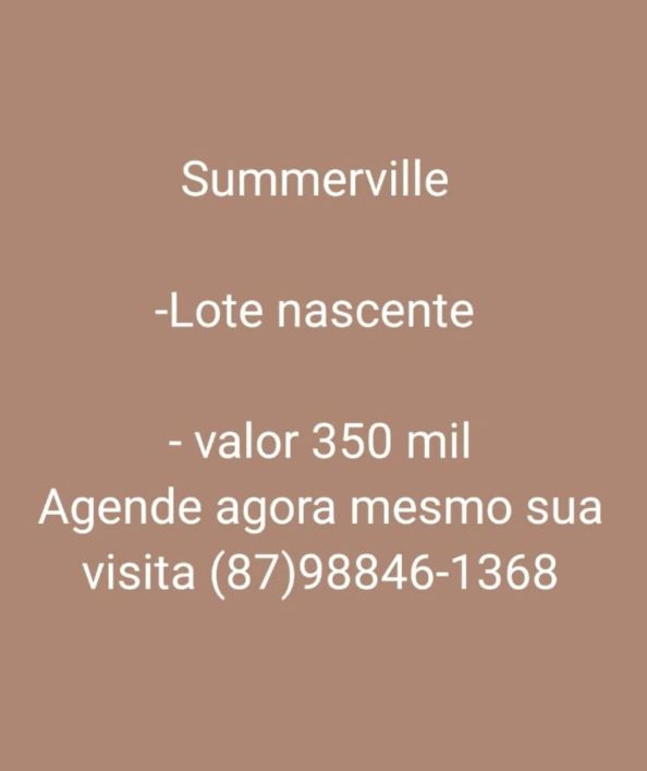 🌟 **Oportunidade Imperdível no Condomínio Summerville!** 🌟