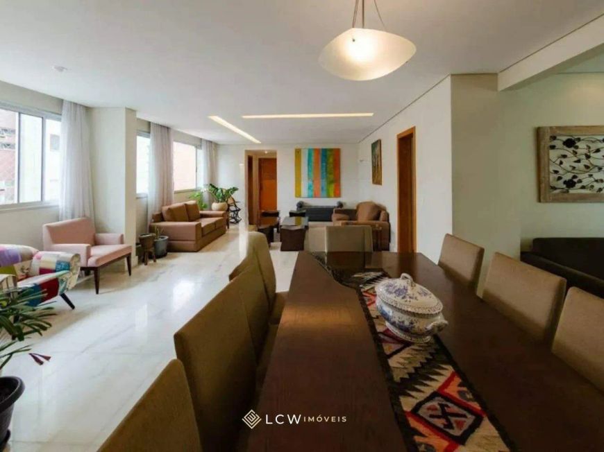 Apartamento à venda 4 quartos, 2 suítes, 3 vagas, bairro Serra, Belo Horizonte/MG