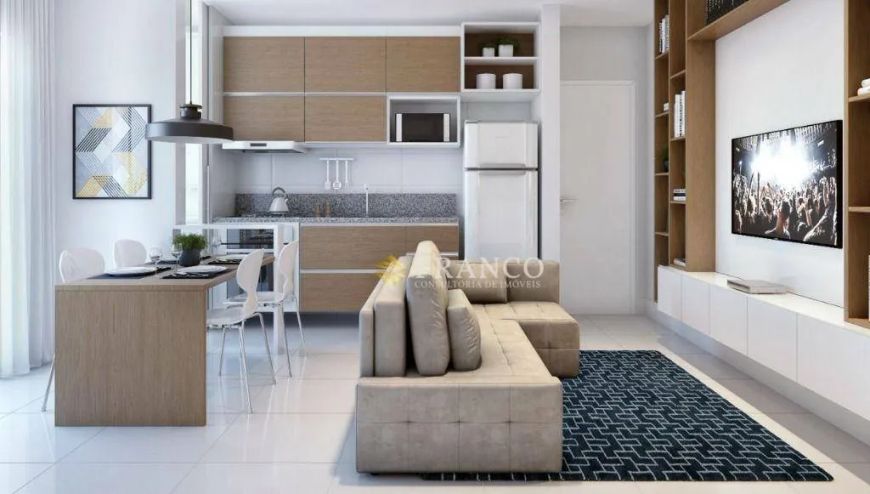Apartamento com 1 dormitório à venda, 39,09m² - Chácara do Visconde - Taubaté/SP