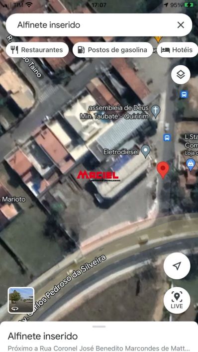 ÁREA COMERCIAL PARA DIVERSAS ATIVIDADES COMERCIAIS, EM QUIRIRIM TAUBATÉ.