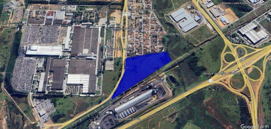 Área à venda, 97000 m² por R$ 14.550.000,00 - Jardim Santa Tereza - Taubaté/SP