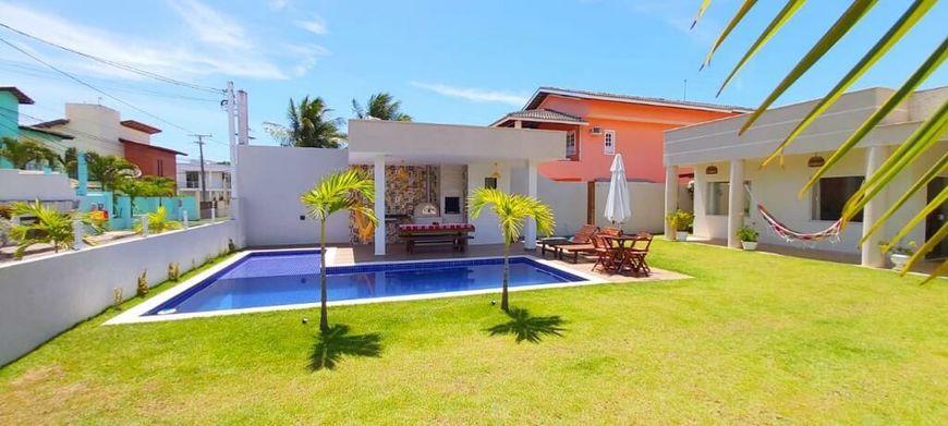 Casa Vilas Do Jacuípe Luxo 3 Suítes 420m² Decorada Mobiliada Barra Jacuípe Reg. Estrada do Coco