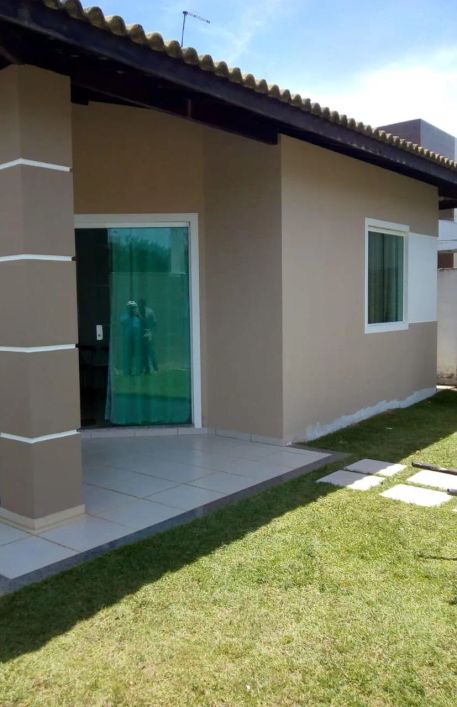 Vendo Casa Térrea em Jauá com 3/4, Suíte, Varanda, Jardim, Garagem, Escriturada