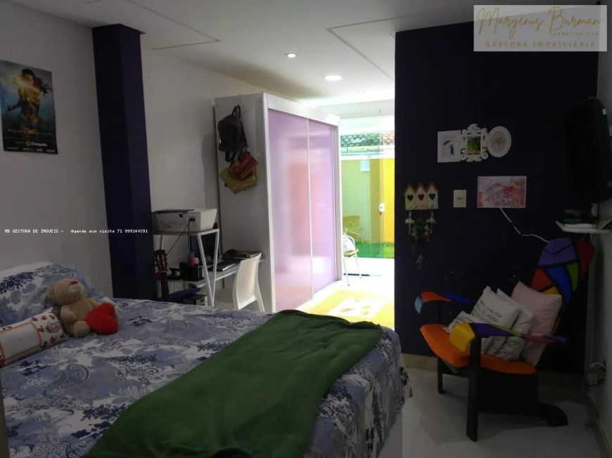 Casa em Condomínio para Venda em Camaçari, Boa União (Abrantes), 4 dormitórios, 4 suítes, 5 banheiro